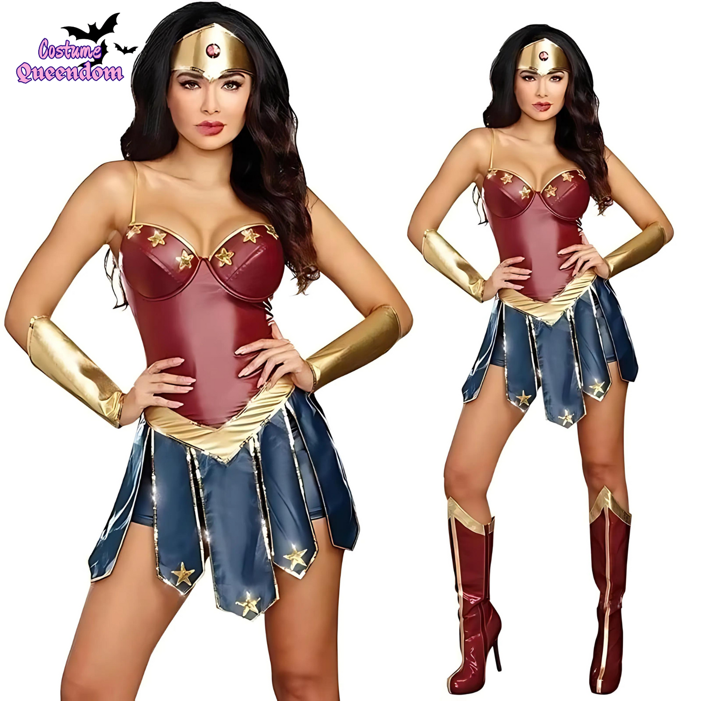 Wonder Woman Leather Costume