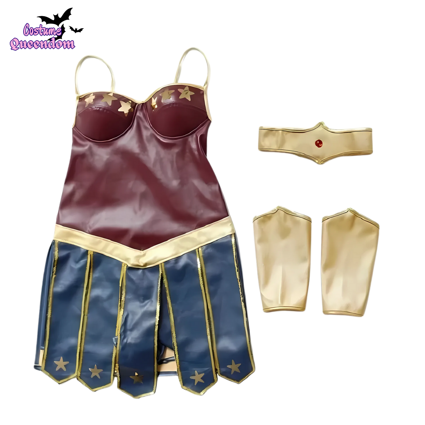 Wonder Woman Leather Costume